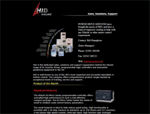 Tablet Screenshot of hid.co.uk